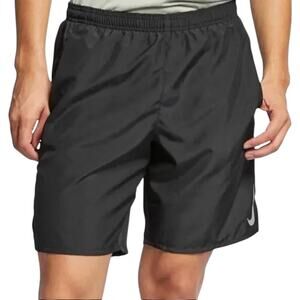 Nike Challenger Shorts Athletic Running Quick Dry Sweat Wicking Black Large